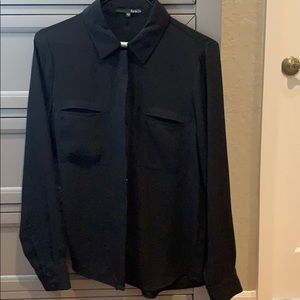 Black blouse new without tags